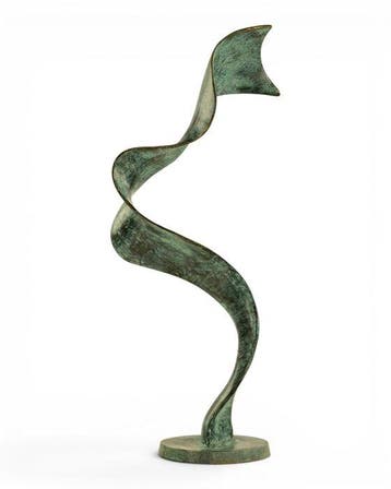 Ben Wouters (XX) - sculptuur, Flowing Form - 46 cm - Brons