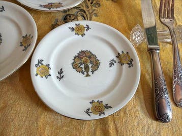 Theodore Haviland France - Dessertservies - Echt porselein -, Antiquités & Art