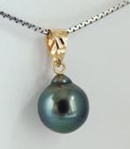 Sans prix de réserve - Pendentif - 18 carats Or jaune Perle, Bijoux, Sacs & Beauté, Bijoux anciens