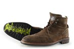 Floris van Bommel Veterboots in maat 42½ Bruin, Verzenden, Boots