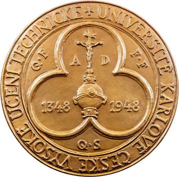 Tsjecho-Slowakije. Peoples Republic. Medal 1948 / 600th