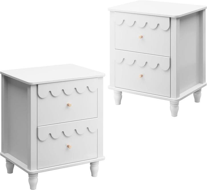 Nachtkastje set van 2 - Bijzettafel - Opbergkastje - 50x40x6, Huis en Inrichting, Slaapkamer | Nachtkastjes, Nieuw, Verzenden