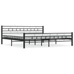 Klasiek Zwart Bedframe 200x200 | Retour Deal, Koop Nu!, Verzenden, Overige maten, Metaal, 210 cm