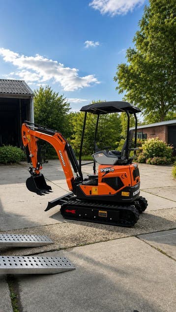 GRATIS SNELLE LEVERING Kingway Minigraafmachine minigraver, Verzenden, Graafmachine