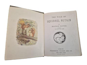 Beatrix Potter - The Tale of Squirrel Nutkin - 1910