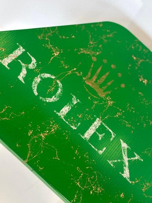 Rob VanMore - Triangle Tea by Rolex Table S, Antiquités & Art, Art | Objets design