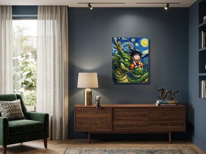 AT9 - Goku x Shenron - Starry Night, Games en Spelcomputers, Spelcomputers | Overige Accessoires