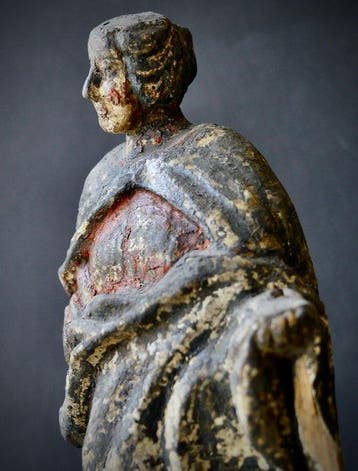 sculptuur, Immacolata Concezione - 41.5 cm - Hout