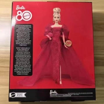 Mattel - Barbie - 1 - Mattel 80th Anniversary Barbie Doll