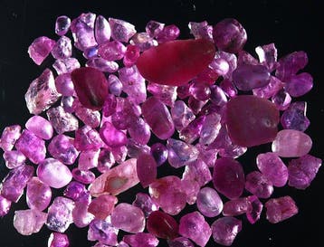 Gratis verzending. Ct. 40.10 Natuurlijke robijn uit Birma, Collections