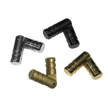 Set van 40 verborgen scharniertjes 5x25 mm, goud, Verzenden, Nieuw