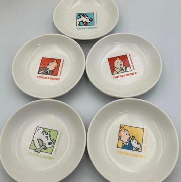 Tintin - 7 Tafelgerei - Chiba bank - Hergé/Moulinsart - 1999, Nieuw