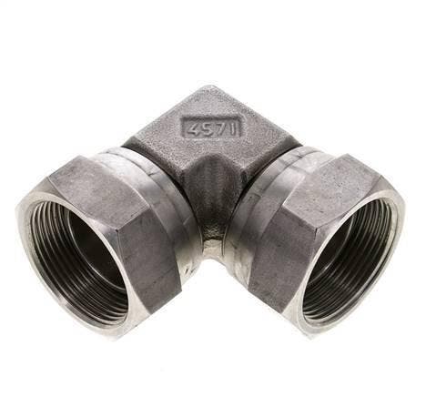 Raccord coudé 90deg G1 1/2 Femelle Haute Pression Acier, Doe-het-zelf en Bouw, Overige Doe-Het-Zelf en Bouw, Verzenden
