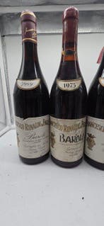1975 & 1989 x2 Francesco Rinaldi - Barolo - 3 Bouteilles, Verzamelen, Wijnen, Nieuw