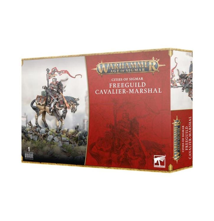 Cities of Sigmar Freeguild Cavallier-Marshall (Warhammer, Hobby en Vrije tijd, Wargaming, Ophalen of Verzenden