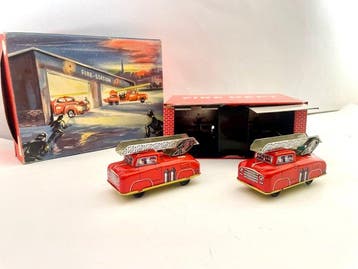 Niedermeier (PN) - Blikken speelgoed - Fire Department with