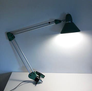 Wandlamp - Aluminium, Staal - verstelbaar - 100 cm