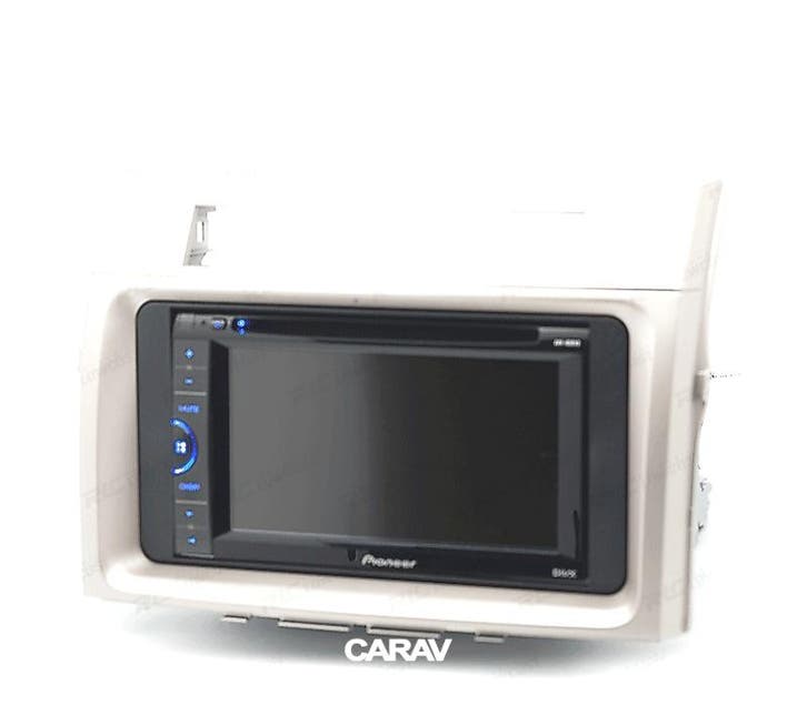 Facade Autoradio 2 Din Gris Clair Pour Toyota Corolla Verso, Autos : Divers, Autoradios, Envoi