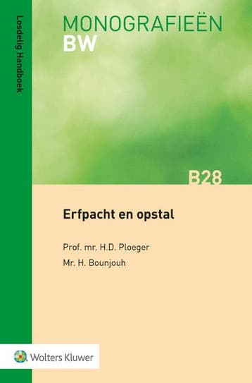 Erfpacht En Opstal | H.D. Ploeger; H. Bounjouh | Nieuw, Verzenden, Nieuw, H.D. Ploeger; H. Bounjouh
