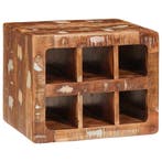 vidaXL Wijnrek Bruin 44 x 30 x 35 cm Massief Gerecycleerd, Verzenden, Nieuw