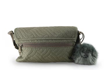 Kipling Handtas Groen, Verzenden, Zo goed als nieuw, Groen