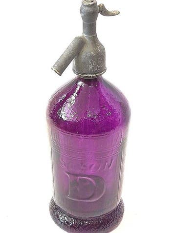 Bouteille - siphon moderniste