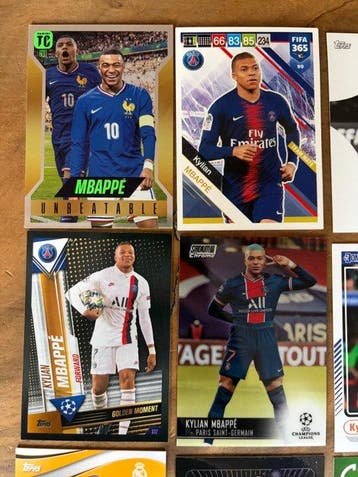 Panini FIFA 365, Chrome, Merlin Kylian Mbappe9 Carte, Nieuw