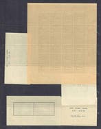 Zwitserland 1943/1955 - Verzameling van 5 betere blokken -, Postzegels en Munten, Postzegels | Europa | België, Gestempeld