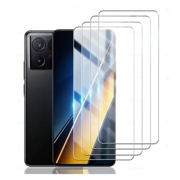 4-Pack Xiaomi Poco M4 (5G) Screen Protector - Tempered Glass, Verzenden