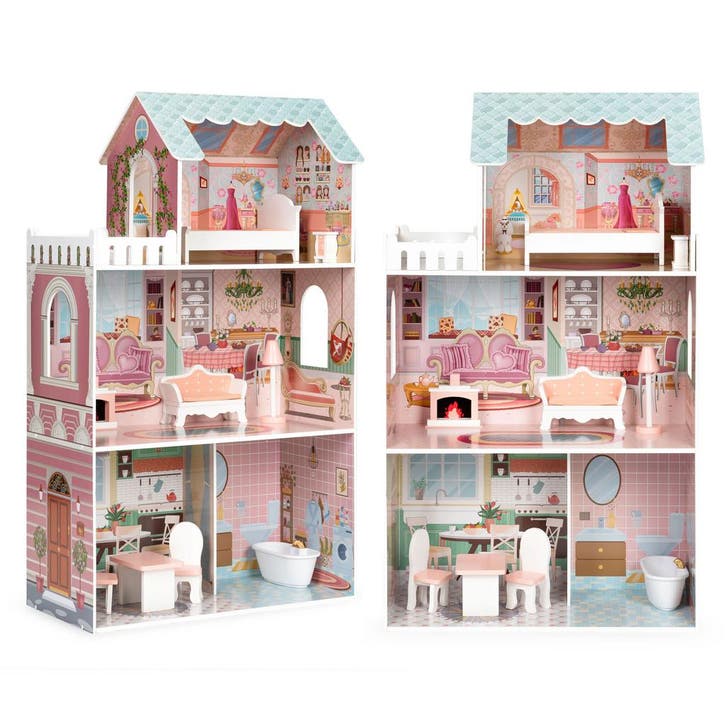 Groot Poppenhuis 3 niveaus | Tweede kansje | OP = OP, Enfants & Bébés, Jouets | Maisons de poupées, Envoi