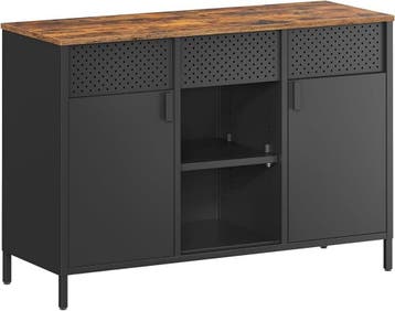 Dressoir - opbergkast woonkamer en keuken - 110 cm -, Maison & Meubles, Armoires | Dressoirs, Verzenden