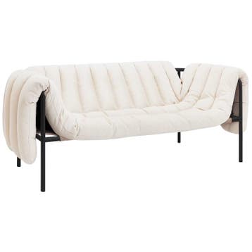 HEM Puffy Sofa Disco Coex 5 / Antraciet - 2-Zitszetel -, Verzenden, Zo goed als nieuw, Minder dan 150 cm, Scandinavisch/Eclectisch