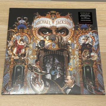 Michael Jackson - Dangerous- Red&Black Limited Edition - 2x, Cd's en Dvd's, Nieuw in verpakking