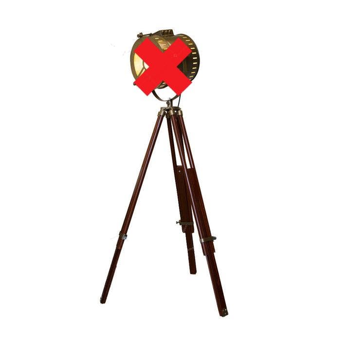 2dekans | statief voor vloerlamp dover bronze - 91x15 cm -, Huis en Inrichting, Lampen | Overige, Ophalen of Verzenden