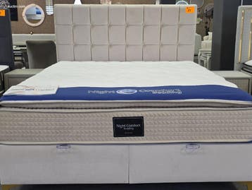 Showroommodel boxspring Night comfort bedding, Nieuw