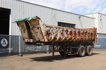 Veiling: Kipper Oplegger Fruehauf BD32/01 33000kg 1999
