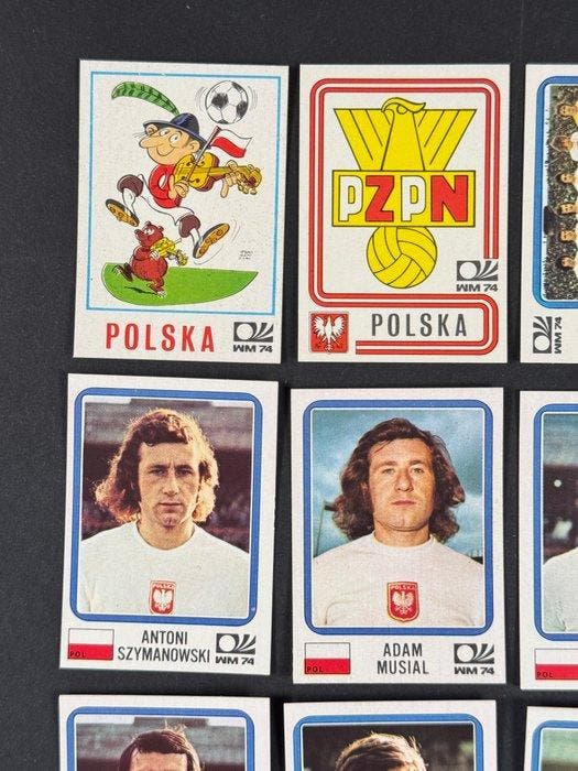 1974 Panini München 74 World Cup #334/350 Poland - complete, Verzamelen, Stickers