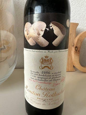 1986 Chateau Mouton Rothschild - Pauillac 1er Grand Cru, Nieuw