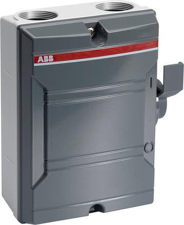 ABB KSE440 4-Pool Schakelaar Ontkoppelaar 40A 500V IP65 -, Verzenden