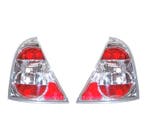 FEUX ARRIÈRE RENAULT CLIO 98-01 LOOK LEXUS FOND CHROMÉ, Autos : Pièces & Accessoires, Verzenden