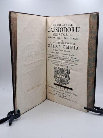 Aurelius Cassiodore - Magni Aurelii Cassiodorii senatoris -