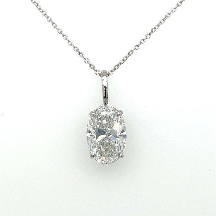 Zonder minimumprijs - Halsketting - 14 karaat Witgoud -, Handtassen en Accessoires, Kettingen