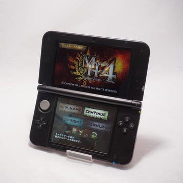 Nintendo - 3DS xl - LL Red / Black - Very Good - Monster, Nieuw