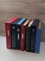 Accessoires - 7 Davo / leuchtturm albums, Postzegels en Munten, Gestempeld