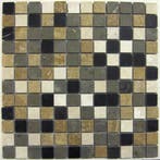 Wand Mozaïek Tegels Factory Marmer Multi Semi-Gepolijst -.., Wandtegels, Nieuw, Ophalen of Verzenden, 20 tot 40 cm