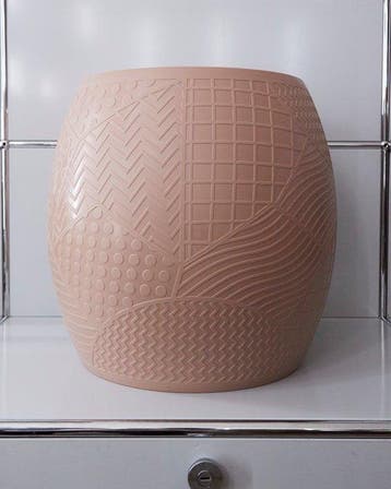 Kartell - Alessandro Mendini - Kruk - Roy - lichtroze -