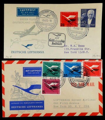 Duitsland, Bondsrepubliek 1955 - Posten van