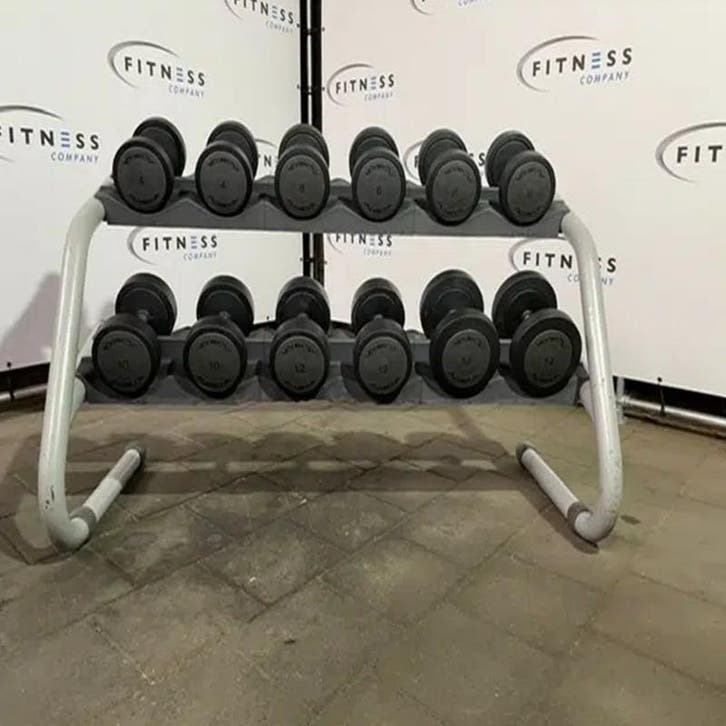 Technogym - Dumbbell Set - 4 T/m 44 Kg, Sport en Fitness, Fitnessapparatuur, Overige typen, Ophalen of Verzenden