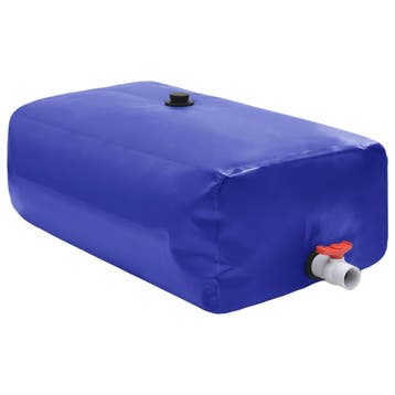 vidaXL Watertank met kraan opvouwbaar 1500 l PVC, Tuin en Terras, Verzenden, Nieuw