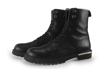 HIP Veterboots in maat 41 Zwart, Kleding | Dames, Schoenen, Verzenden, Zwart, Overige typen, Zo goed als nieuw